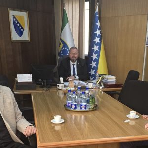 Predstavnici studijskog programa Kultura i turizam u posjeti Ministarstvu za privredu ZDK